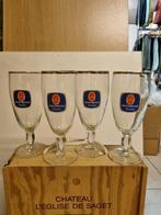 4 bierglazen Whitbread, Ophalen, Nieuw, Bierglas