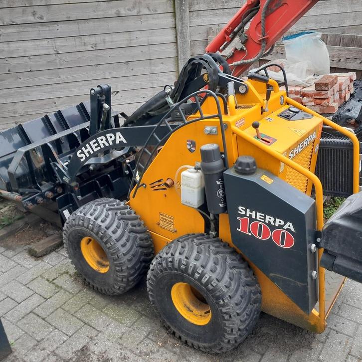 shovel Sherpa 100, Zakelijke goederen, Machines en Bouw | Transport, Ophalen