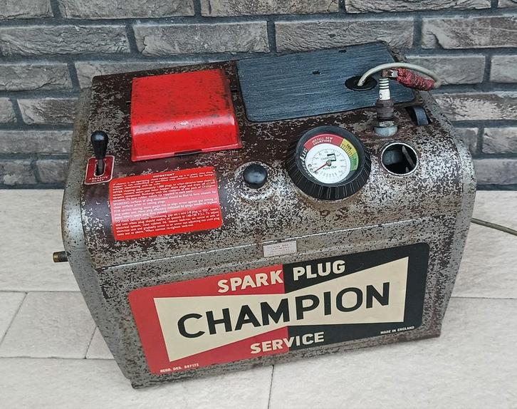 Mooie CHAMPION bougie reiniger/tester, Verzamelen, Overige Verzamelen, Ophalen of Verzenden