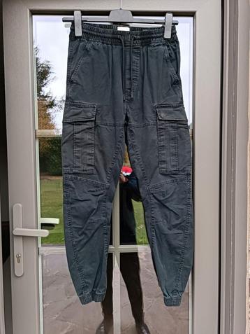 H&M zwarte cargobroek met veters beschikbaar voor biedingen