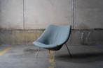 Pierre Paulin - Artifort F157 'Oyster' lounge stoel, Métal, 75 à 100 cm, Design, Utilisé