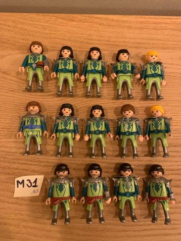 PLAYMOBIL M31: LOT 14 RIDDERS beschikbaar voor biedingen