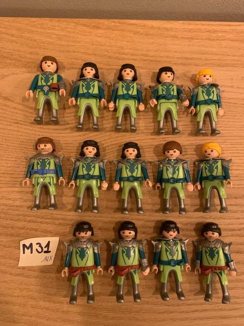 PLAYMOBIL M31: LOT 14 RIDDERS, Kinderen en Baby's, Speelgoed | Playmobil, Ophalen of Verzenden