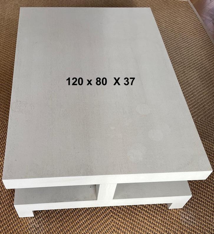 TABLE DE SALON PIèCE UNIQUE SUR MESURE, Maison & Meubles, Tables | Tables de salon, Comme neuf, 50 à 100 cm, 100 à 150 cm, Rectangulaire