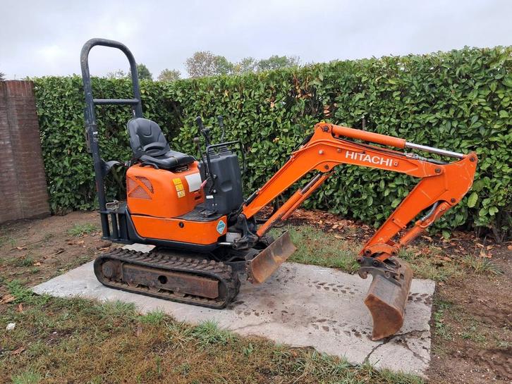 Minigraver Hitachi ZX10U-2 ( Bj 2017 ) Graafmachine / Minikr, Doe-het-zelf en Bouw, Gereedschap | Overige machines, Ophalen