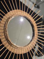 Miroir rond en rotin années 70, Enlèvement, Rond