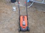 Grasmachine met batterij. Black & Decker met 40 V batterij, Ophalen, Cirkelmaaier, Opvangzak, Zo goed als nieuw