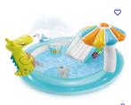 Oplaasbaar intex kinderzwembad, Tuin en Terras, Ophalen, Gebruikt
