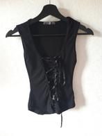 Top noir à lacets taille xs, Vêtements | Femmes, Tops, Sans manches, Enlèvement ou Envoi, Pimkie, Taille 34 (XS) ou plus petite