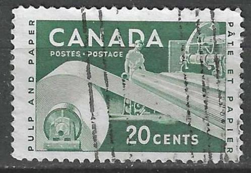 Canada 1956 - Yvert 289 - Textiel industrie (ST), Timbres & Monnaies, Timbres | Amérique, Affranchi, Envoi