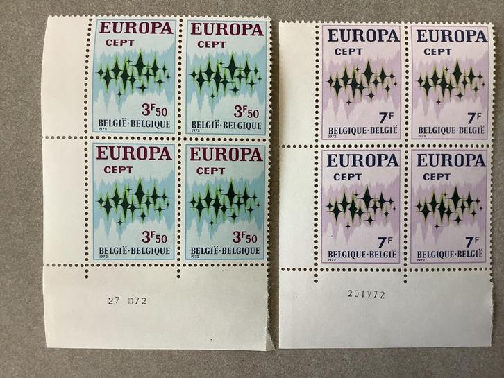 Belgische postzegel Obp nrs 1623/24, Postzegels en Munten, Postzegels | Europa | België, Postfris, Frankeerzegel, Europa, Postfris