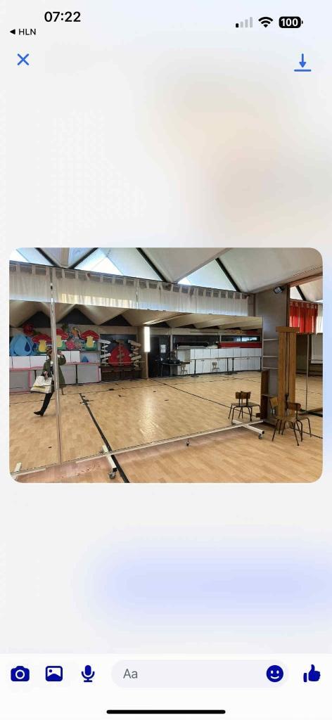 Dansspiegel, Sport en Fitness, Overige Sport en Fitness, Gebruikt, Ophalen
