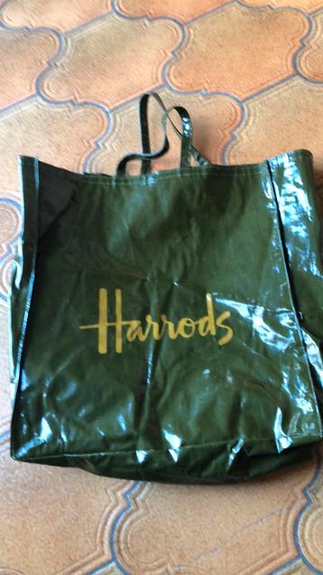 Vintage shopper Harrods pvc 