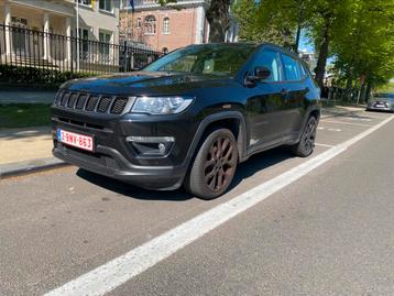 Jeep compass 1.4 auto essence 09/2021, Achat, Entreprise, Carnet d'entretien, Noir
