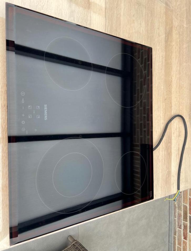 Dampkap + kookplaat, Elektronische apparatuur, Kookplaten, Gebruikt, Inbouw, Elektrisch, Ophalen of Verzenden