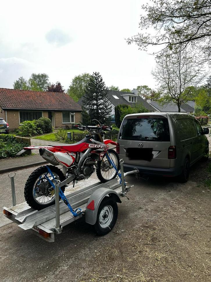 Te huur: motor remork, Auto diversen, Aanhangers en Bagagewagens, Zo goed als nieuw, Ophalen