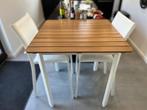 Table haute à manger, Ophalen, 50 tot 100 cm, Vierkant, Tot twee personen