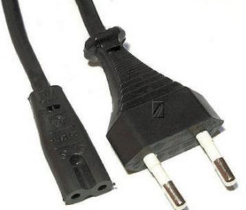 Netsnoer Apparaatkabel met C7-Female/Euro-Male Zwart 180cm C beschikbaar voor biedingen
