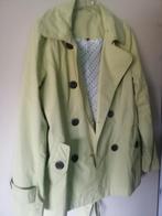 trenchcoat limoengroen maat 38  nieuw, Ophalen of Verzenden, Zo goed als nieuw, Maat 38/40 (M)