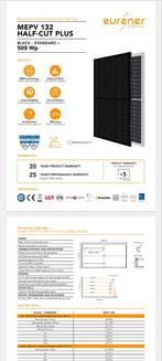 Eurener 500Wp zonnepaneel, Ophalen of Verzenden, Zo goed als nieuw
