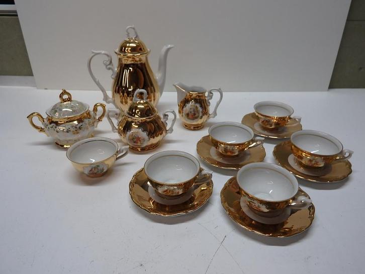 Antiek servies keurmerk Mayer Wiesau Bavaria, Antiek en Kunst, Antiek | Servies compleet, Ophalen of Verzenden