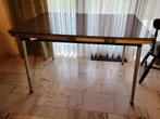 Formica tafel 120x80cm + 4 stoelen, Huis en Inrichting, Ophalen, Gebruikt