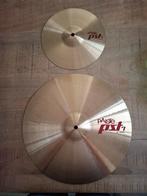 Paiste PST7 16" Crash en 10" Splash, Ophalen of Verzenden, Zo goed als nieuw