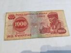 1 000 kwanzas angolais 1979, Enlèvement ou Envoi