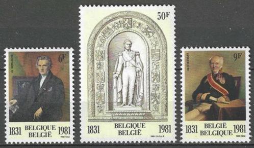Belgie 1981 - Yvert/OBP 2001-2003 - 150 Jaar Dynastie (PF), Timbres & Monnaies, Timbres | Europe | Belgique, Non oblitéré, Envoi