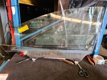 Portierruit 4Deurs links-voor van een Toyota Corolla Verso, 3 maanden garantie, Gebruikt, Toyota