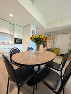 Tafel + 6 stoelen (zwart), Huis en Inrichting, Ophalen, Zo goed als nieuw