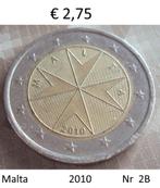 2 Euromunten Malta, Postzegels en Munten, Ophalen of Verzenden, Malta, 2 euro, Losse munt