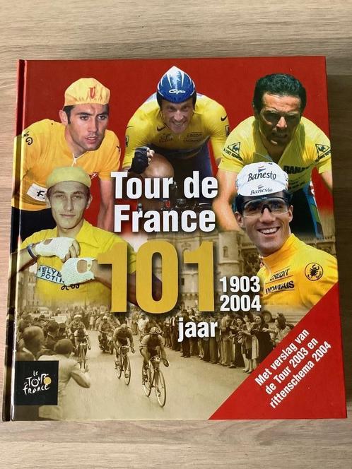 Tour de France 101 jaar ( 1903-2004 ), Livres, Livres de sport, Comme neuf, Course à pied et Cyclisme, Enlèvement ou Envoi