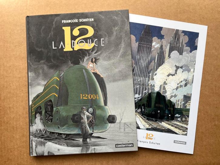 12 la Douce + XL - Schuiten - EO2012 - Casterman, Livres, BD, Envoi