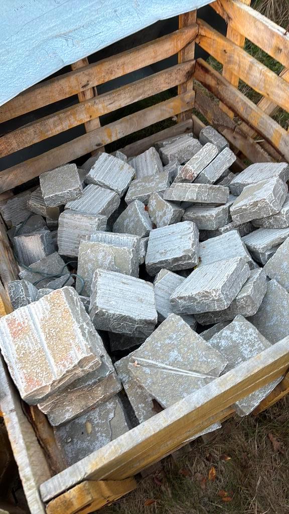 Platines 14x14, Doe-het-zelf en Bouw, Metselstenen, Zo goed als nieuw, Ophalen