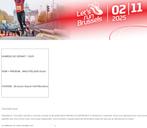 Slabbetje voor de halve marathon van Brussel, Sport en Fitness, Loopsport en Atletiek, Overige merken, Overige typen, Nieuw, Ophalen of Verzenden