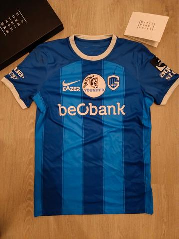 Matchworn shirt Ibrahim bangoura (krc genk)