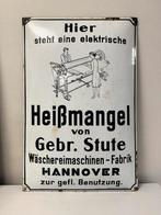 Assiette en émail antique Heissmangel, Antiquités & Art, Enlèvement ou Envoi