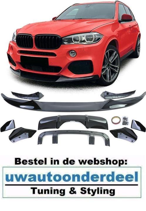 Bodykit Spoiler Splitter Diffuser Voor Bmw X5 F15 M Pakket, Auto diversen, Tuning en Styling, Verzenden