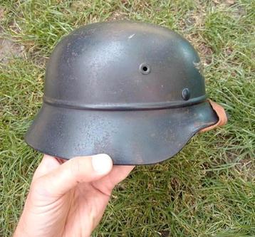 Top Duitse Beaded M40 Luftschutz helm  beschikbaar voor biedingen
