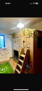 Zeer degelijk en mooi dubbel kinderslaapkamer, Kinderen en Baby's, Ophalen, Zo goed als nieuw