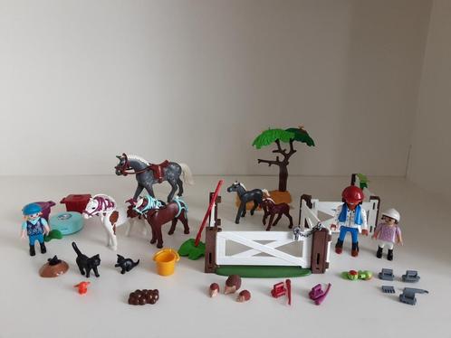 PLaymobil adventskalender "paardrijclub", Kinderen en Baby's, Speelgoed | Playmobil, Zo goed als nieuw, Complete set, Ophalen of Verzenden