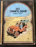 Kuifje Het zwarte goud HC 1ste druk 1950 Hergé, Ophalen of Verzenden