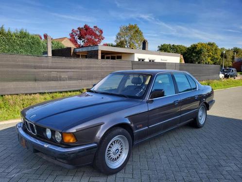 BMW 735i E32 Oldtimer roestvrije opknapper, Auto's, BMW, Particulier, 7 Reeks, ABS, Airconditioning, Boordcomputer, Centrale vergrendeling