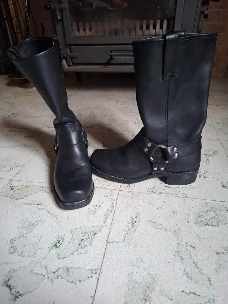 Zwarte Frye leather boots leren cowboy laarzen maat 42, Kleding | Heren, Schoenen, Gedragen, Boots, Zwart, Ophalen