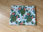 Vintage synthetisch tafelkleed, Huis en Inrichting, Keuken | Textiel, Ophalen, Zo goed als nieuw, Wit, Tafelkleed of Tafelzeil