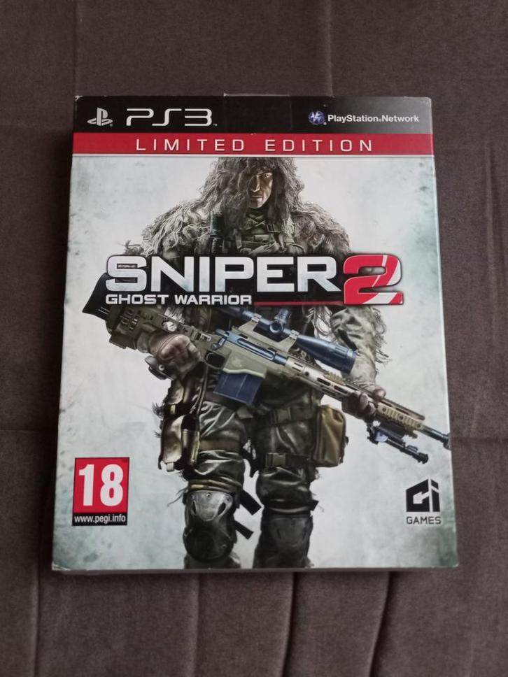 PS3 Sniper 2 Ghost Warrior (Limited Edition), Games en Spelcomputers, Games | Sony PlayStation 3, Gebruikt, Shooter, 1 speler