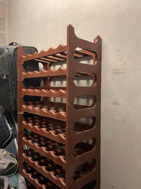 Étagère Porte bouteilles - racks emboîtables, Huis en Inrichting, Woonaccessoires | Wijnrekken, Gebruikt, Ophalen
