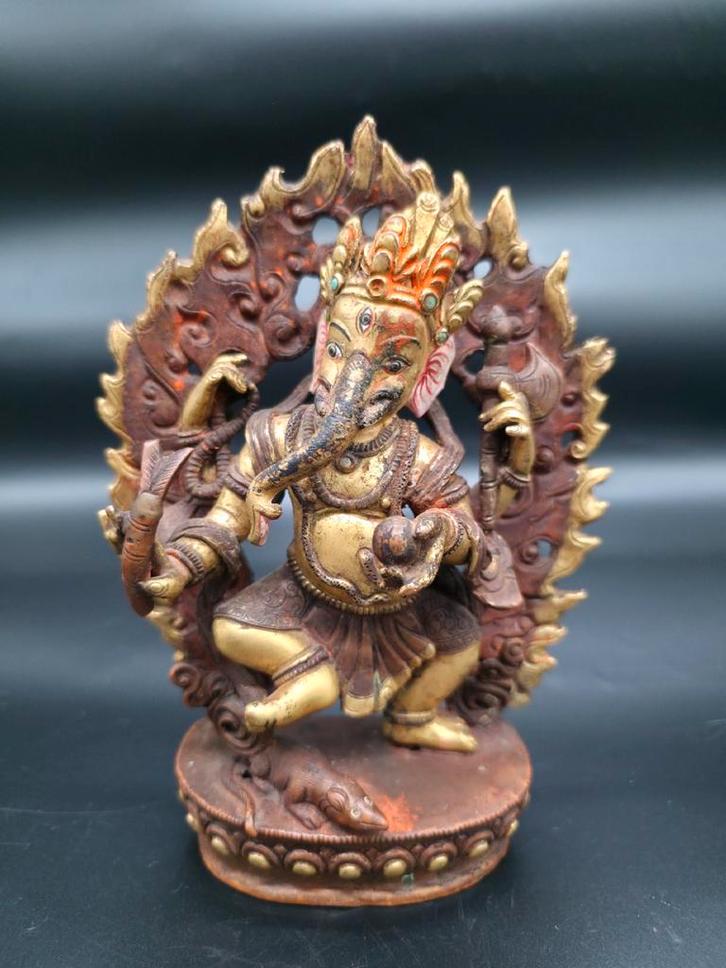 Ghanesa brons beeld, Antiek en Kunst, Kunst | Niet-Westerse kunst, Ophalen