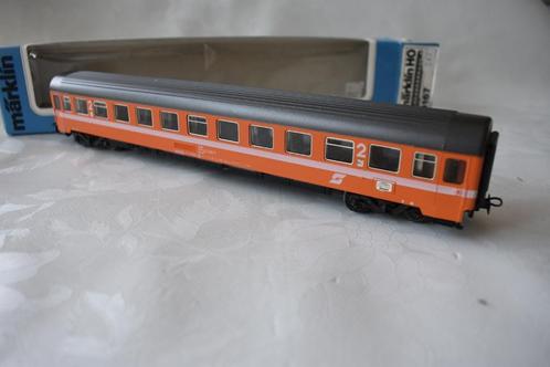 (1E) Wagon voyageurs HO 4167, Hobby & Loisirs créatifs, Trains miniatures | HO, Comme neuf, Wagon, Märklin, Enlèvement ou Envoi